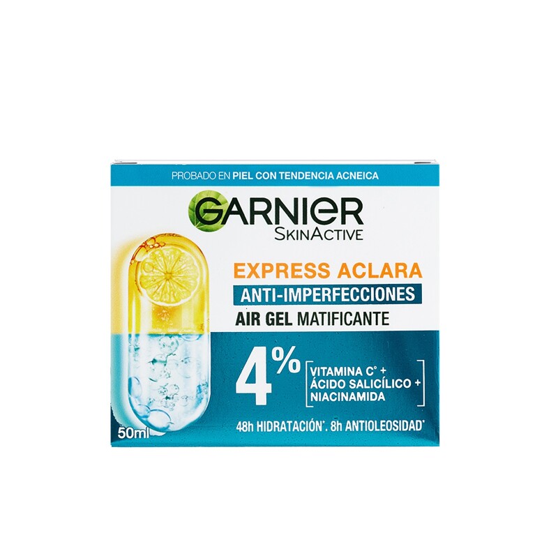 Gel Anti Imperfecciones Express Aclara Garnier 50 Ml. Gel Anti Imperfecciones Express Aclara Garnier 50 Ml.