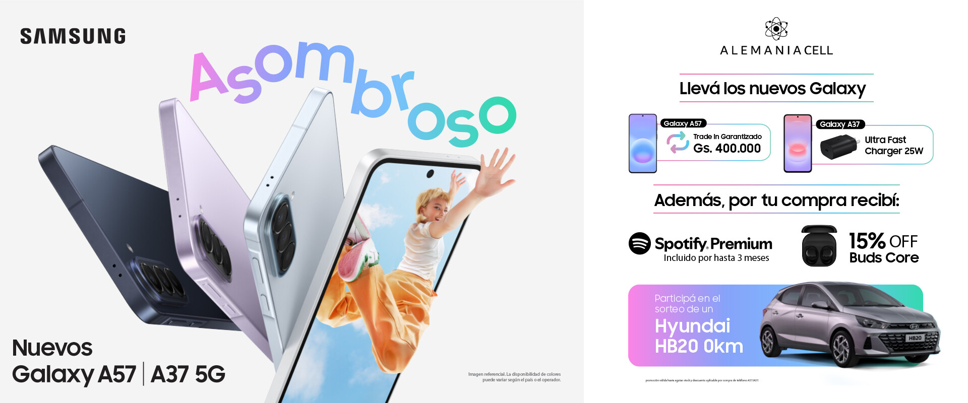 SAMSUNG A37 & 57
