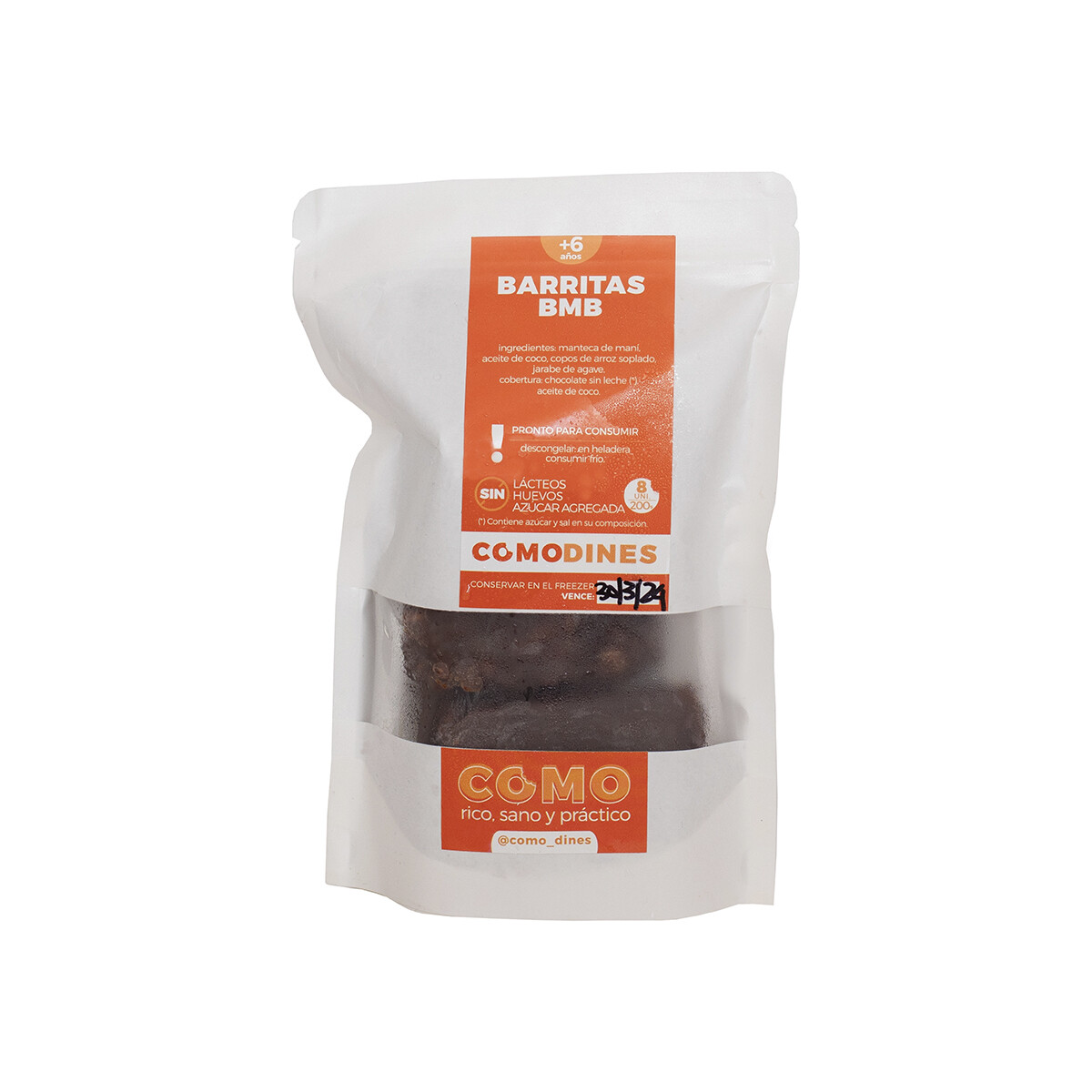 Barritas BMB Comodines 8 unidades 