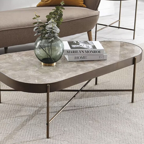 MESA DE CENTRO VINCI Beige - -