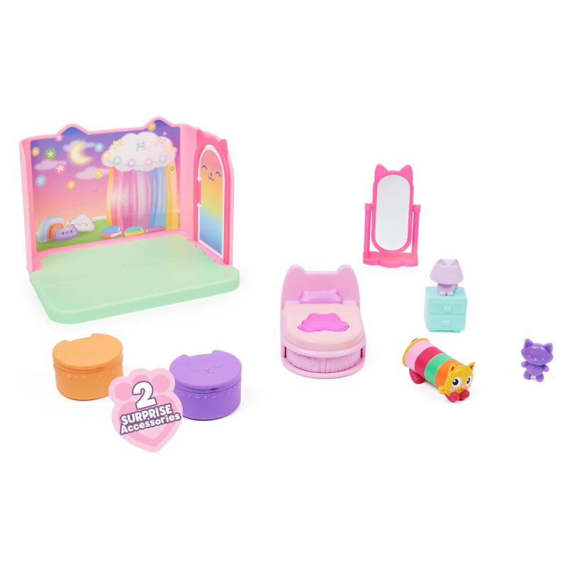 Dormitorio de Sueñigata La Casa de Muñecas de Gabby Dormitorio de Sueñigata La Casa de Muñecas de Gabby
