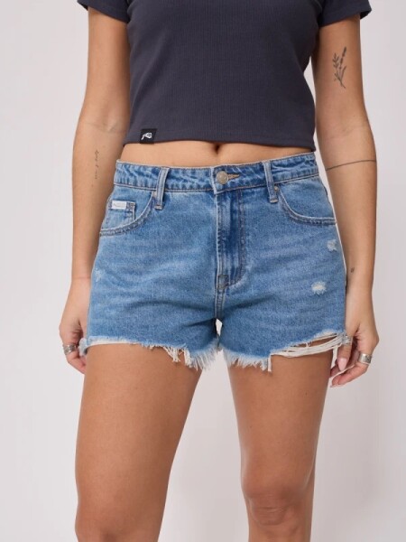 SHORT RUSTY PLUMI JEA MEDIO