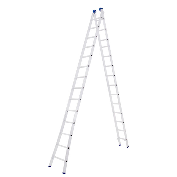 ESCALERA ALUMINIO EXTENSIBLE 2X14 METAL