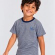 T-SHIRT COCOMIEL TN8830 M.C AZUL