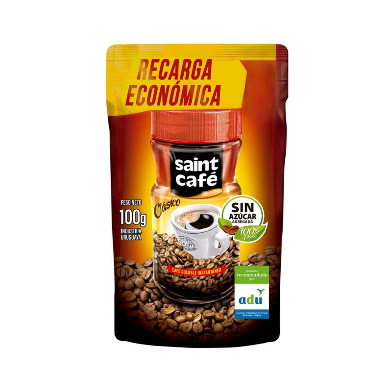 CAFE SAINT SOLUBLE 100G RECARGA Cafe Saint Soluble 100g Recarga