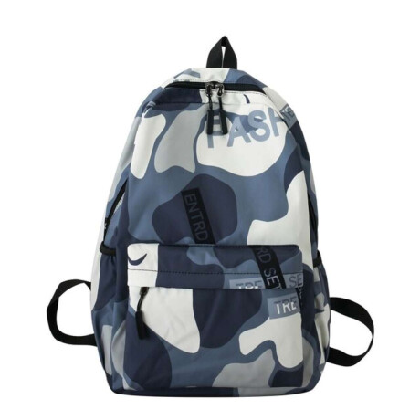 Mochila Cuenca Camuflado Azul