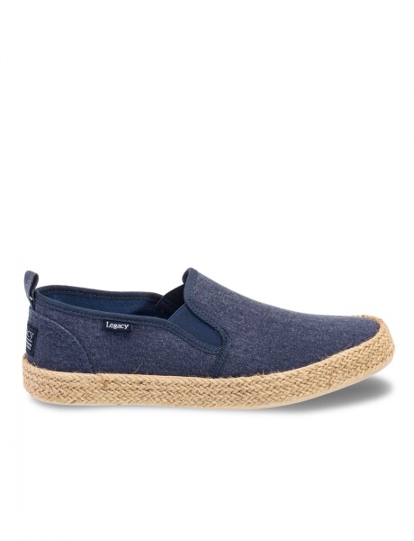 ZAPATILLA DE SUELA DE YUTE Azul