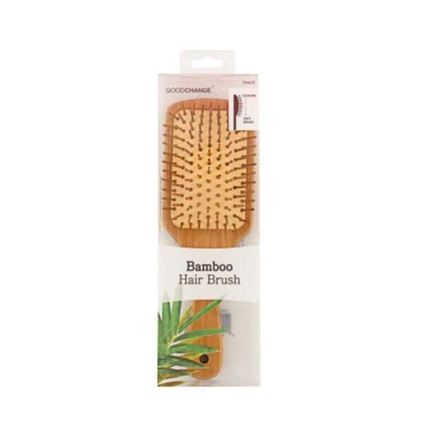 Cepillo para Cabello Bamboo Hair Brush Ovalado Cepillo para Cabello Bamboo Hair Brush Ovalado