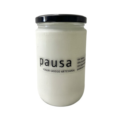 Yogur griego 600g Pausa Yogur Griego 600g Pausa