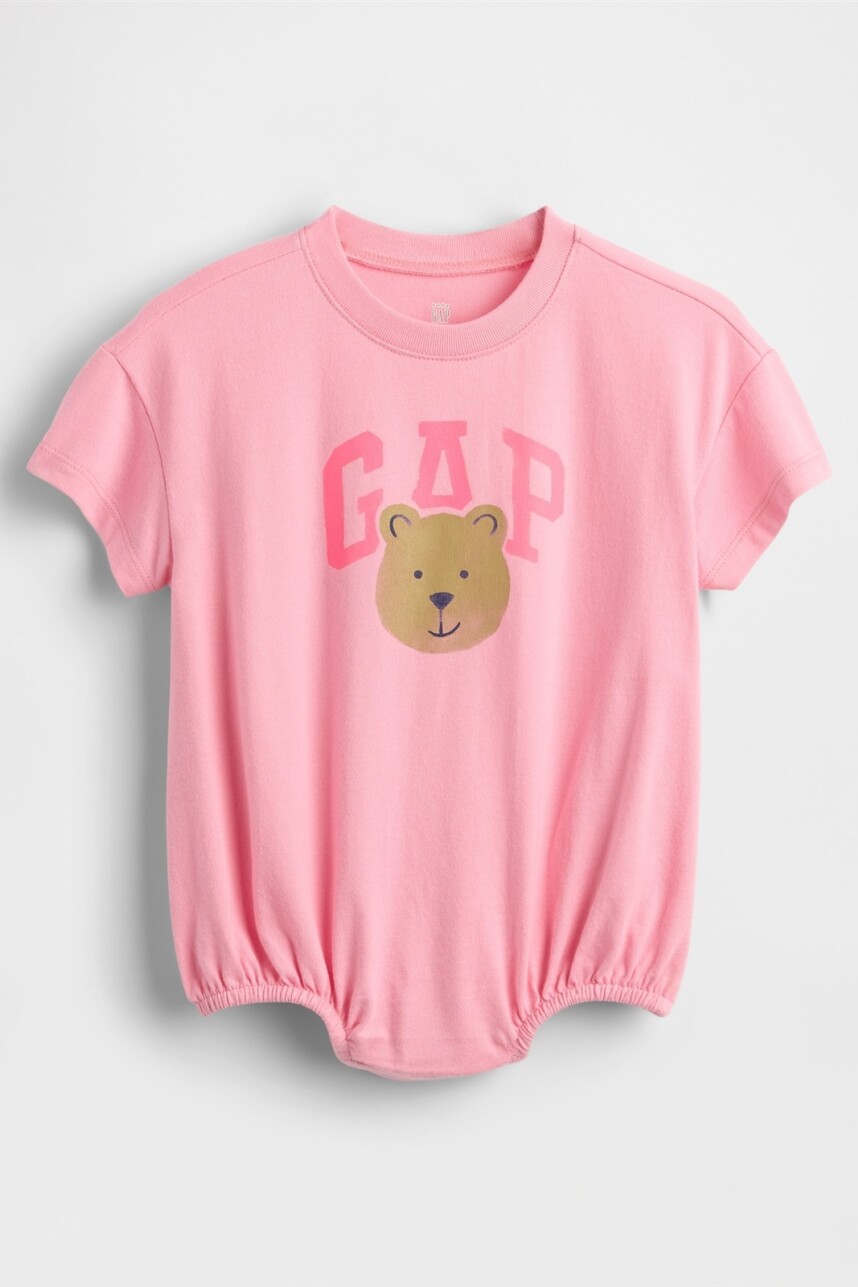 Body Logo Gap Bebé May Pink