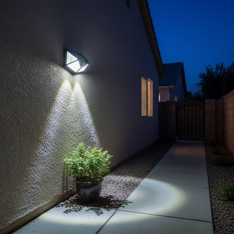 Foco Exterior Solar Led Sensor Movimiento Foco Exterior Solar Led Sensor Movimiento