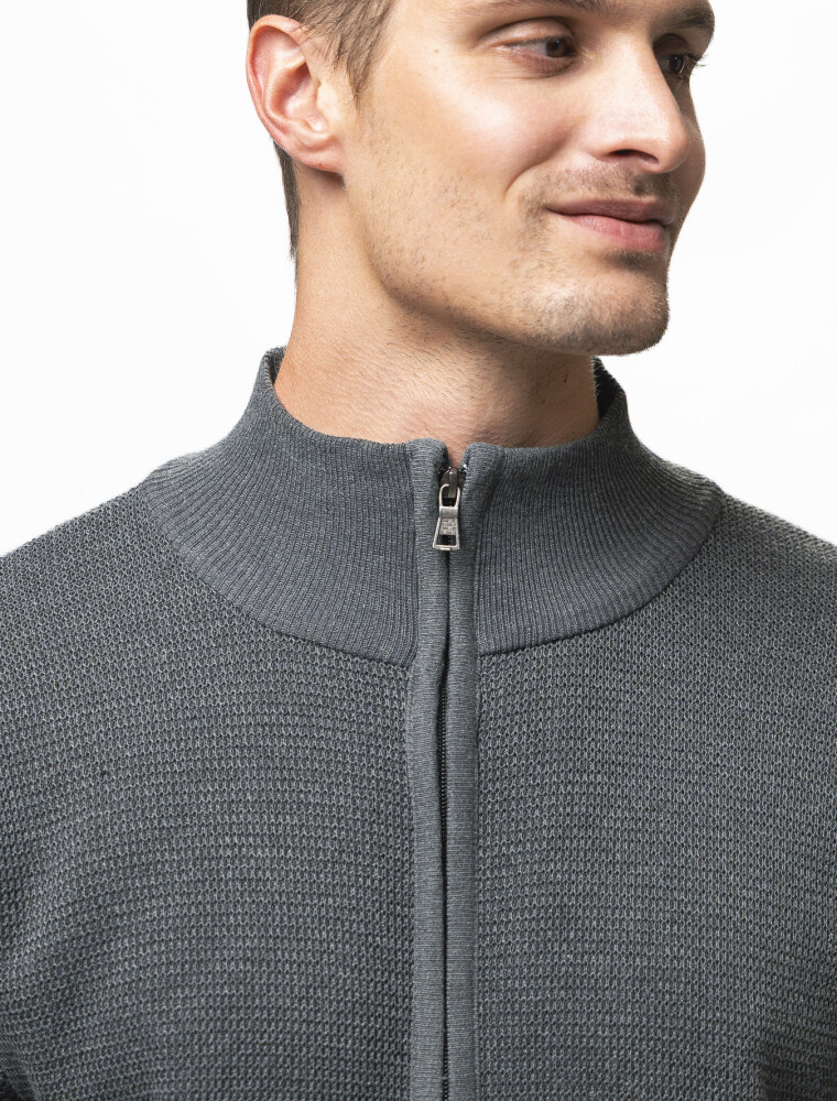 Campera de Punto Palermo Gris