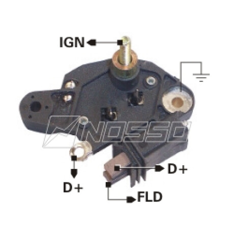 REGULADOR VOLTAJE - VALEO FIAT DUCATO=M.514 NOSSO REGULADOR VOLTAJE - VALEO FIAT DUCATO=M.514 NOSSO