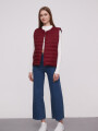 Chaleco Bujin Bordeaux