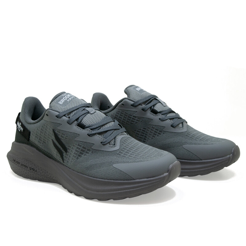 Championes The Brooklyn Haus DALLAS de Hombre - DALLAS Gris Oscuro-negro