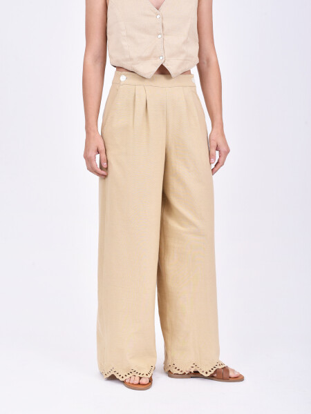 PATALON CLEO BEIGE OSCURO