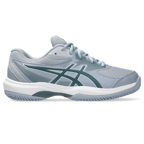 Zapatillas Tenis Gel-Game Gs Clay/Oc Niños Grey Blue/ironclad