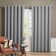 Set x4 paños cortina blackout 1,35m x 2,30m GRIS