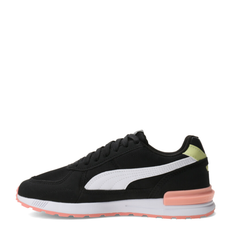 Championes de Mujer Puma Graviton Wns Negro - Blanco - Verde Agua
