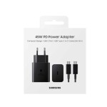 SAMSUNG CARGADOR USB-C 45W 5A 1.8M UNID. única