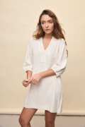 VESTIDO TALA Crudo