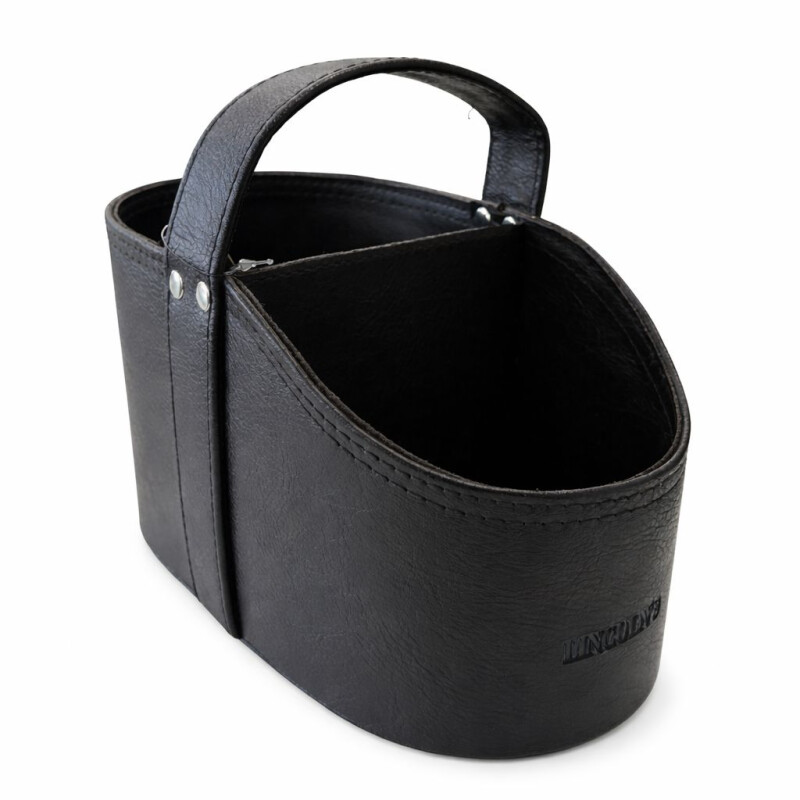 Matera para Auto con Manija de Eco Cuero Negro