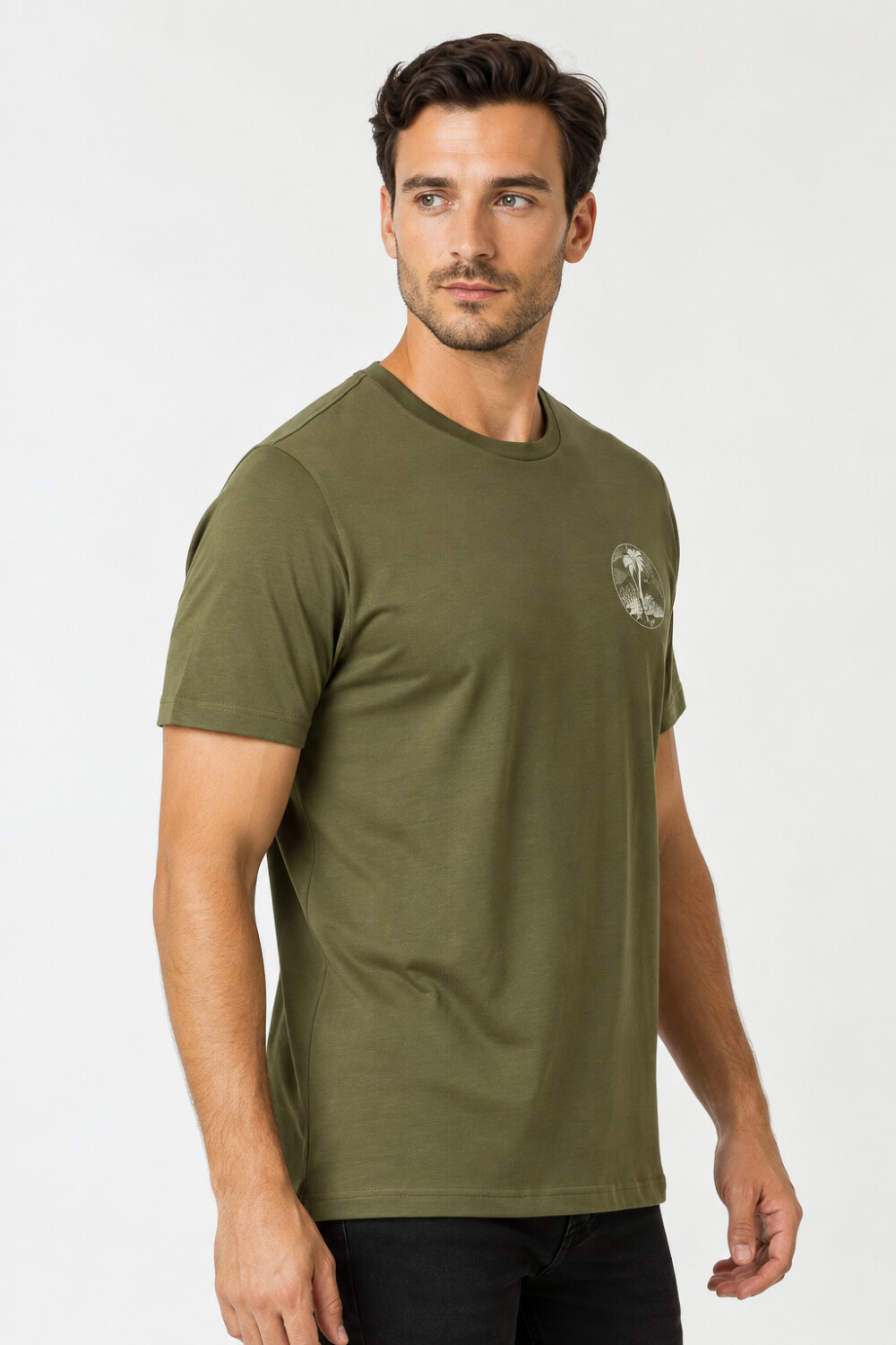 Remera Nubbel Verde Seco