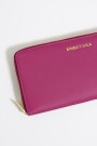BILLETERA HORIZONTAL CON CREMA Fucsia