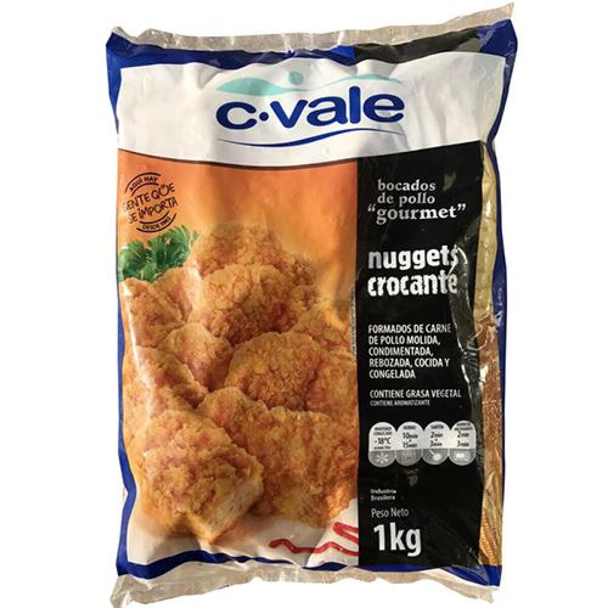 Nuggets Crocante Cvale 1 KG 