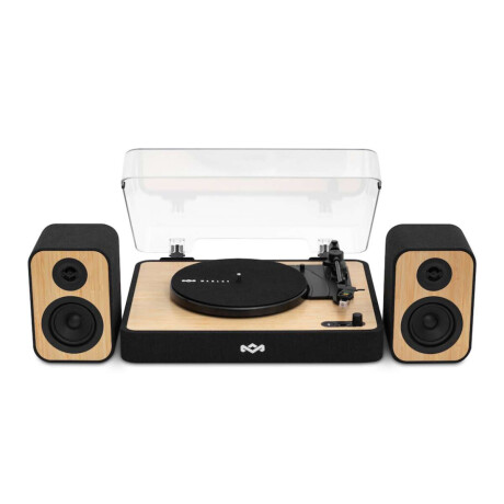 Tocadiscos y Altavoces Revolution Negro