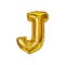 Letra Inflable Dorada 16" J