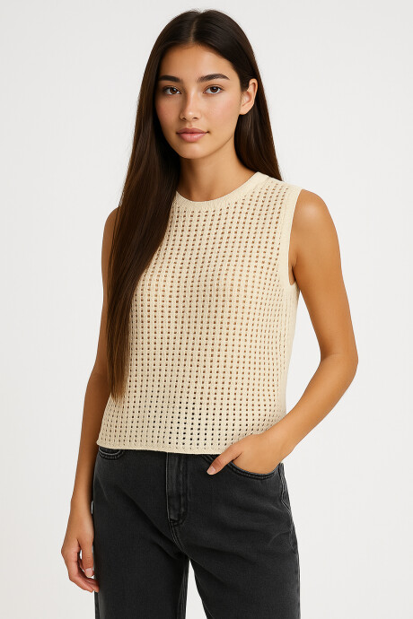 Musculosa Ruka Crudo / Natural