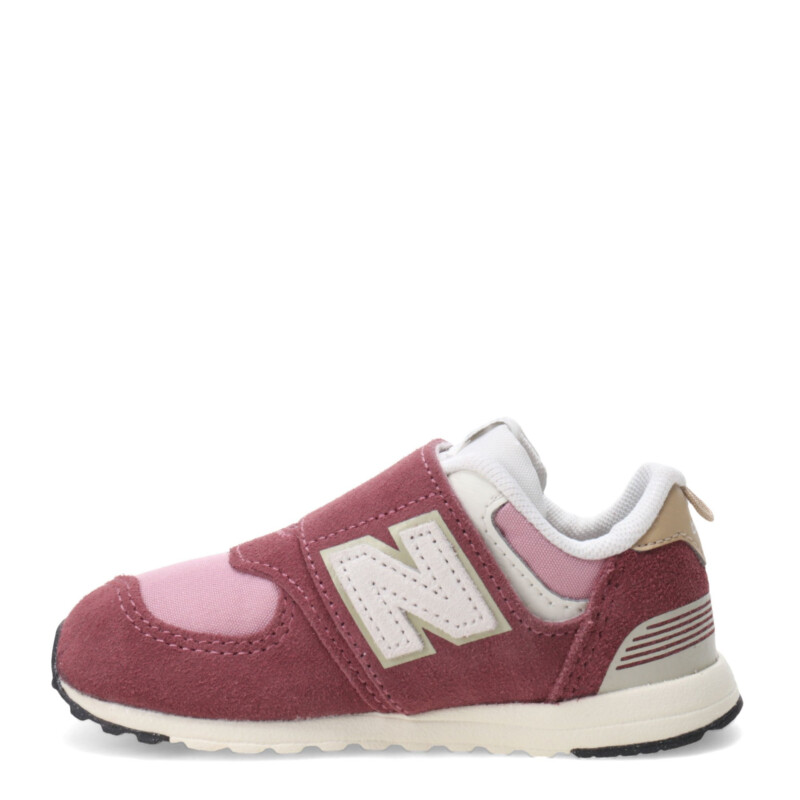 Championes de Niños New Balance 574 Infantil Rojo - Rosado