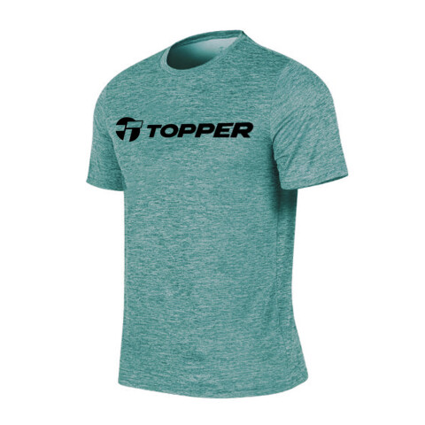 T-SHIRT BRAND TEE BOYS TRNG coral sugar VERDE OIL MELANGE