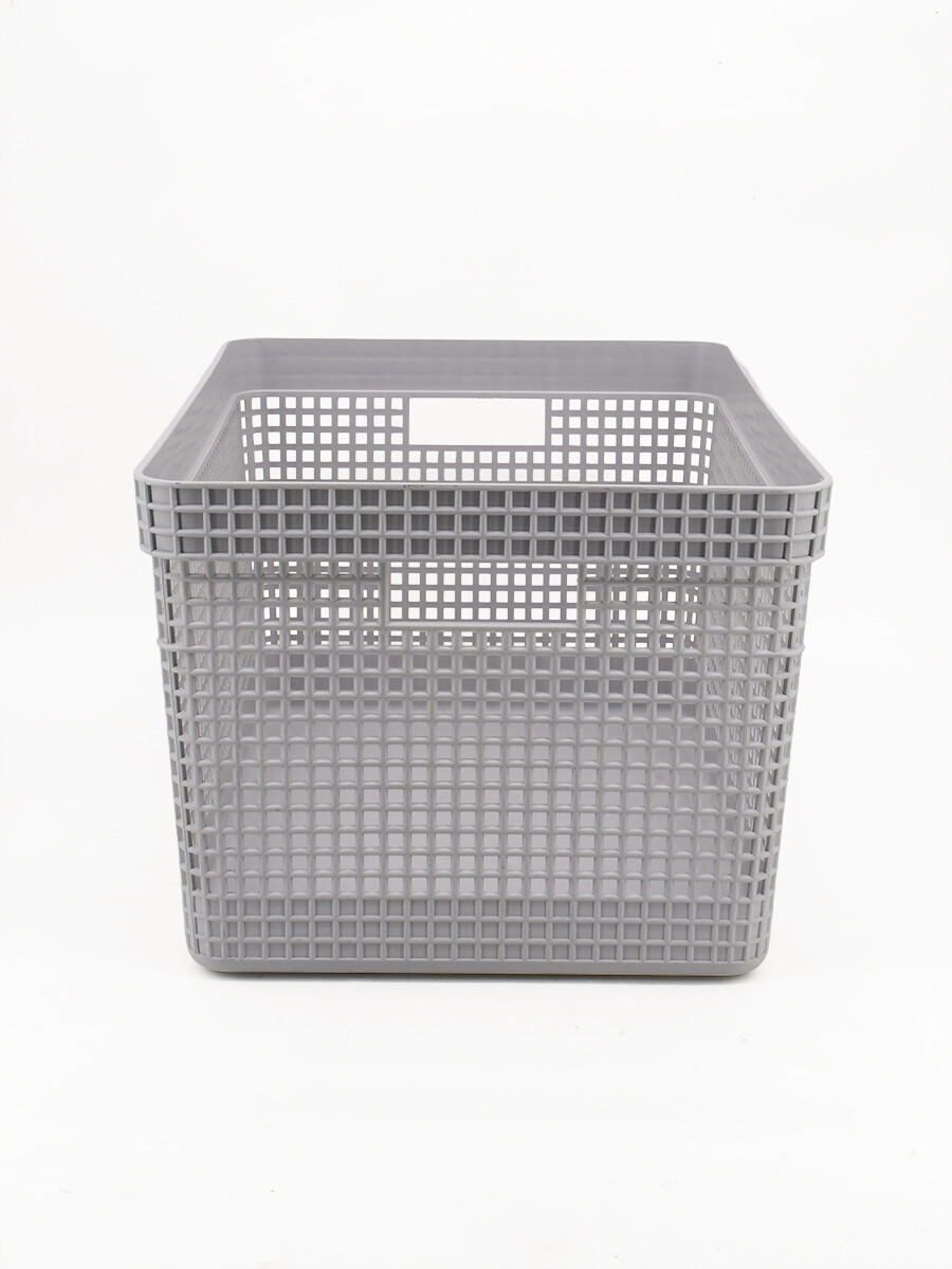CESTA PLASTICA - BLANCO 