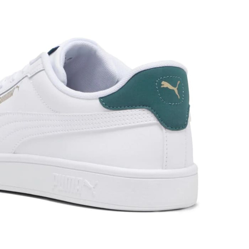 Championes Puma Smash 3.0 L de Hombre - 390987 14 Blanco-verde