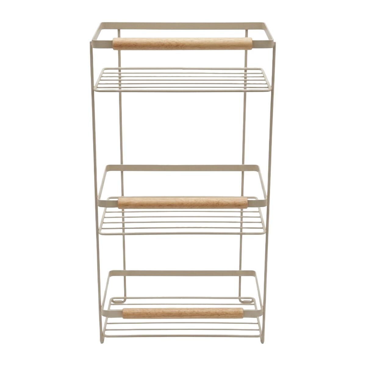 ORGANIZADOR RECT METAL BEIGE 3 NIV 
