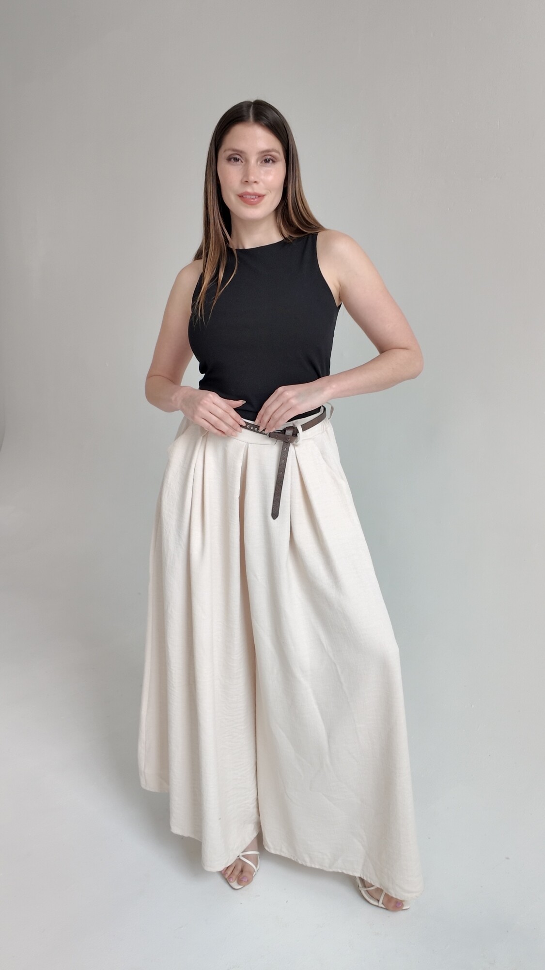 Máxi Palazo Milán Beige