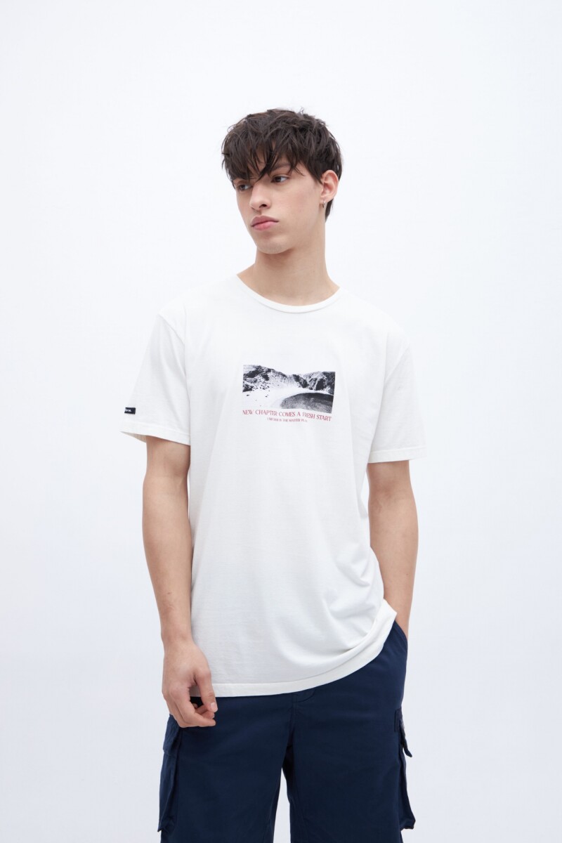 Remera Weston - Off white 