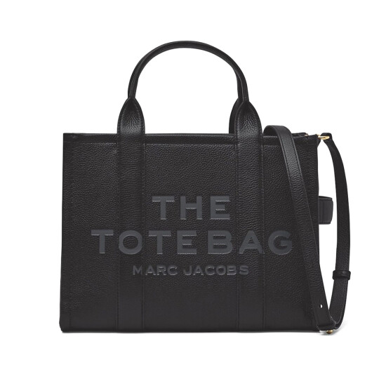 MARC JACOBS - THE LEATHER MEDIUM TOTE BAG Negro