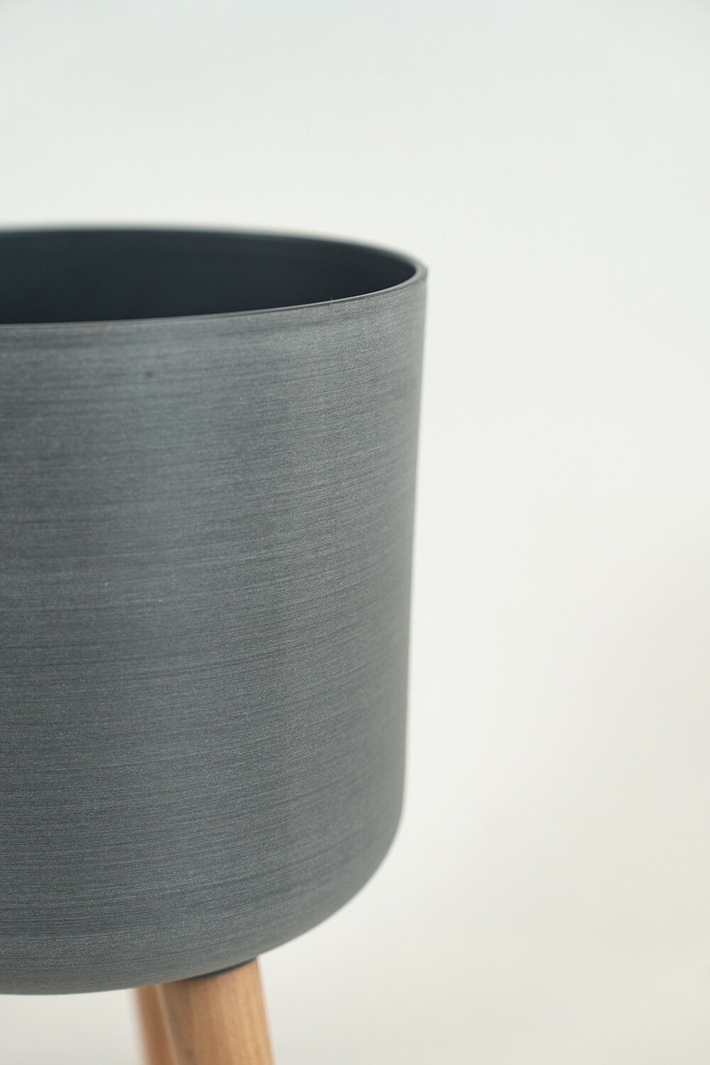 Maceta Flower Gris