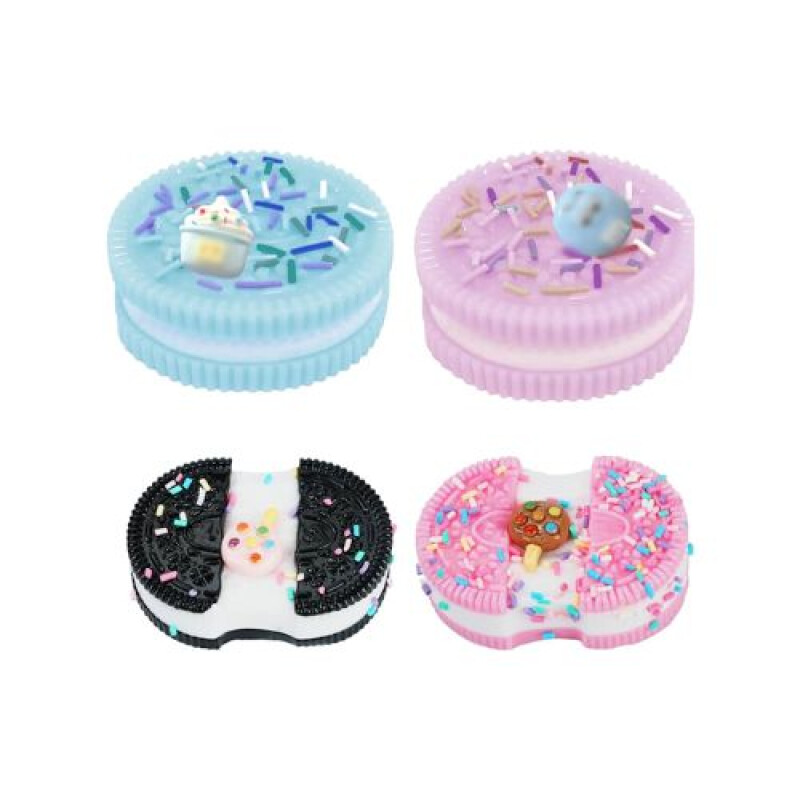 Taba Squishy Oreo Con Relleno y Chocolate Taba Squishy Oreo Con Relleno Y Chocolate