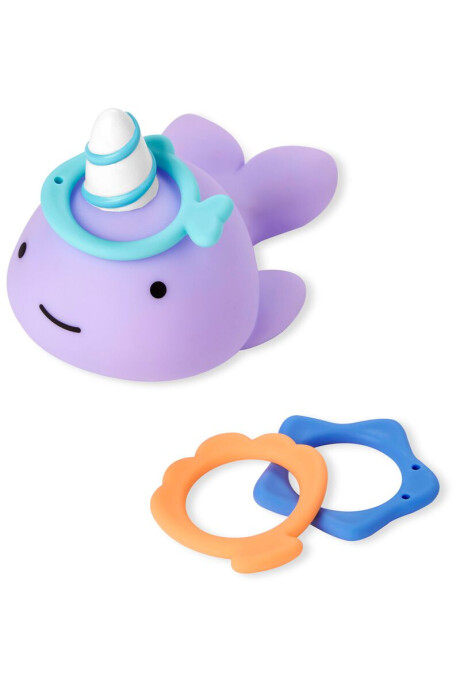 Juego de baño lanza anillos diseño narval 0