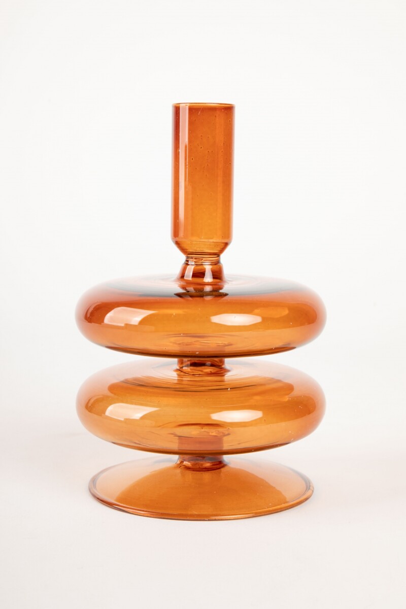 CANDELABRO BUBBLE - Caramelo 