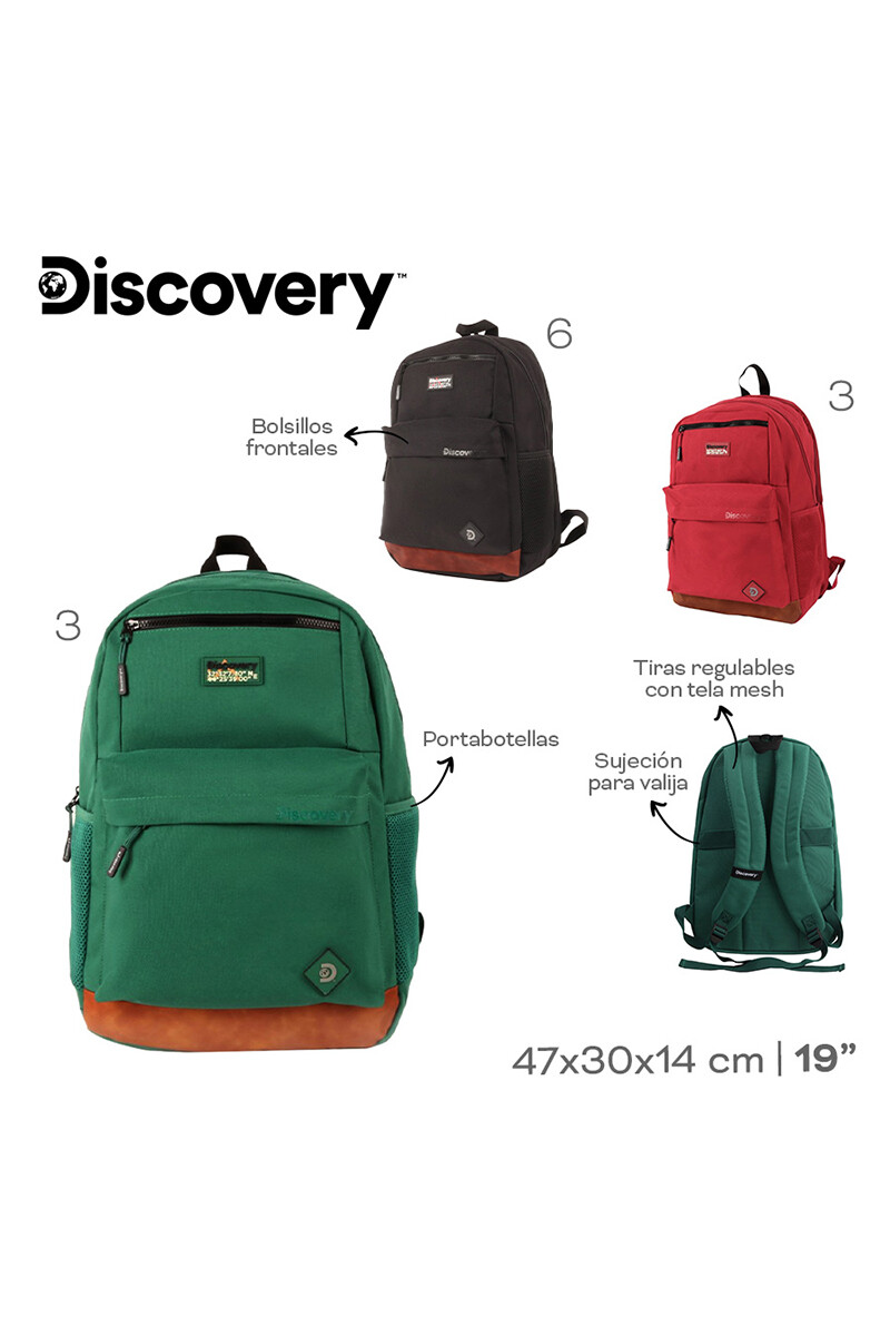 Mochila Discovery Verde