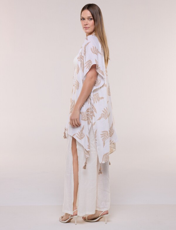 Kimono Lurex BEIGE