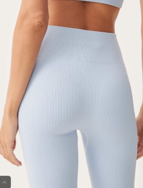 CALZA SPORT SIN COSTURA AZUL