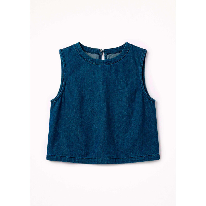 BLUSA FEM JEANS MEDIO