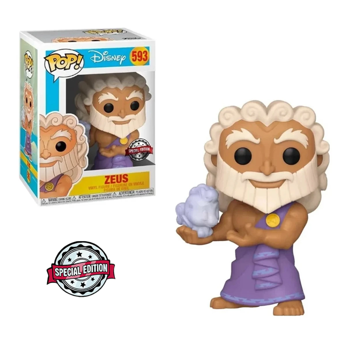 Zeus Holding Cloud Pegasus Hercules [Exclusivo] - 593 