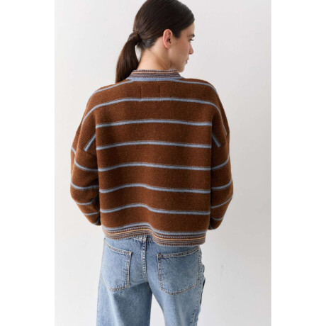 Cardigan Terro Tennis Chocolate